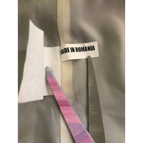 Yoshi Kondo Paris Black 100% Wool Wrap Skirt Size S - Picture 6 of 6